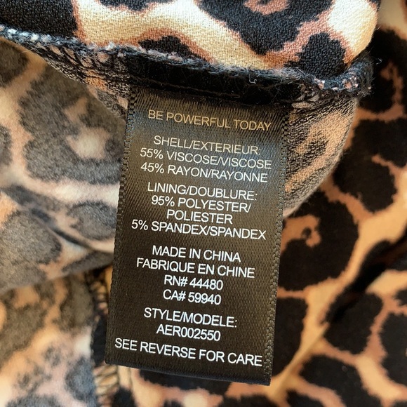 AFRM Nora Leopard Bodysuit • Sz XS • NWT! - Picture 9 of 13